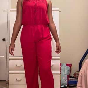 red jumpsuit from ambiance